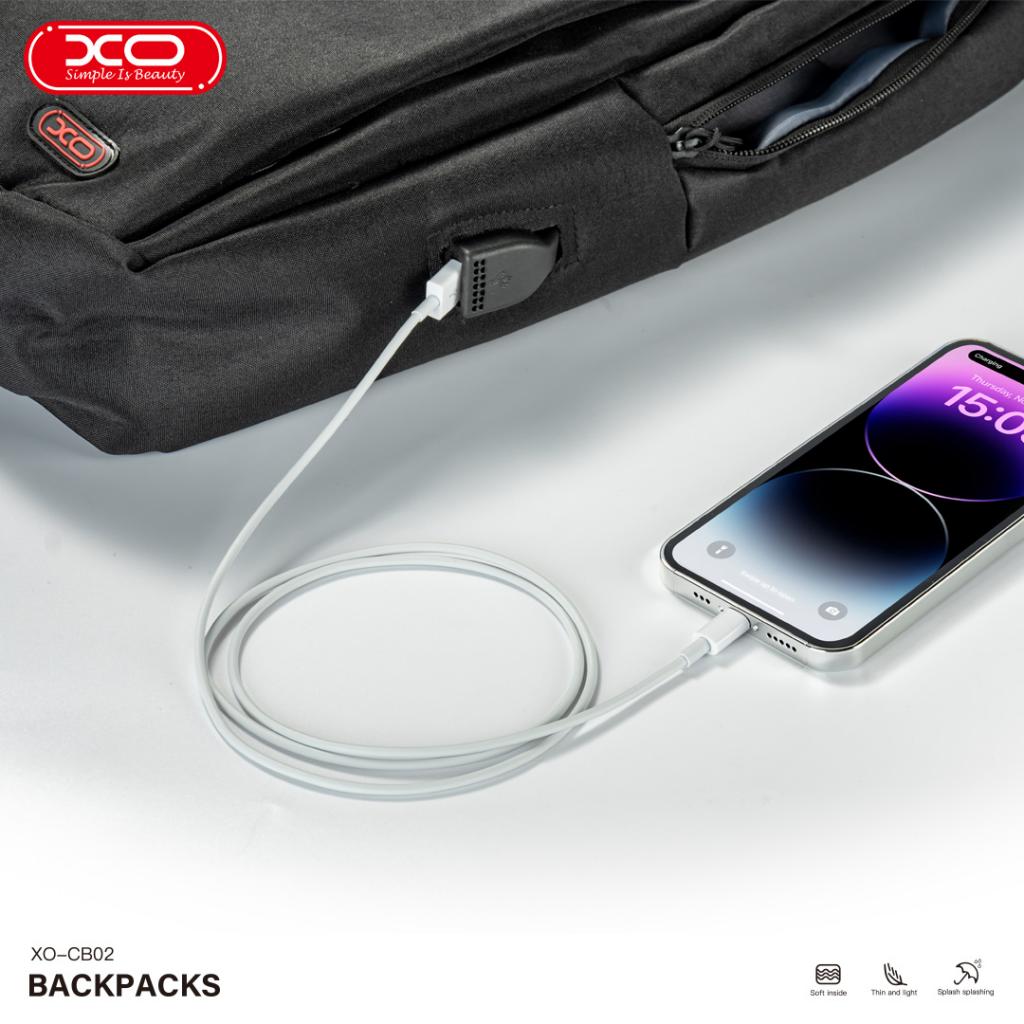XO Laptop backpack CB02 15.6” Black