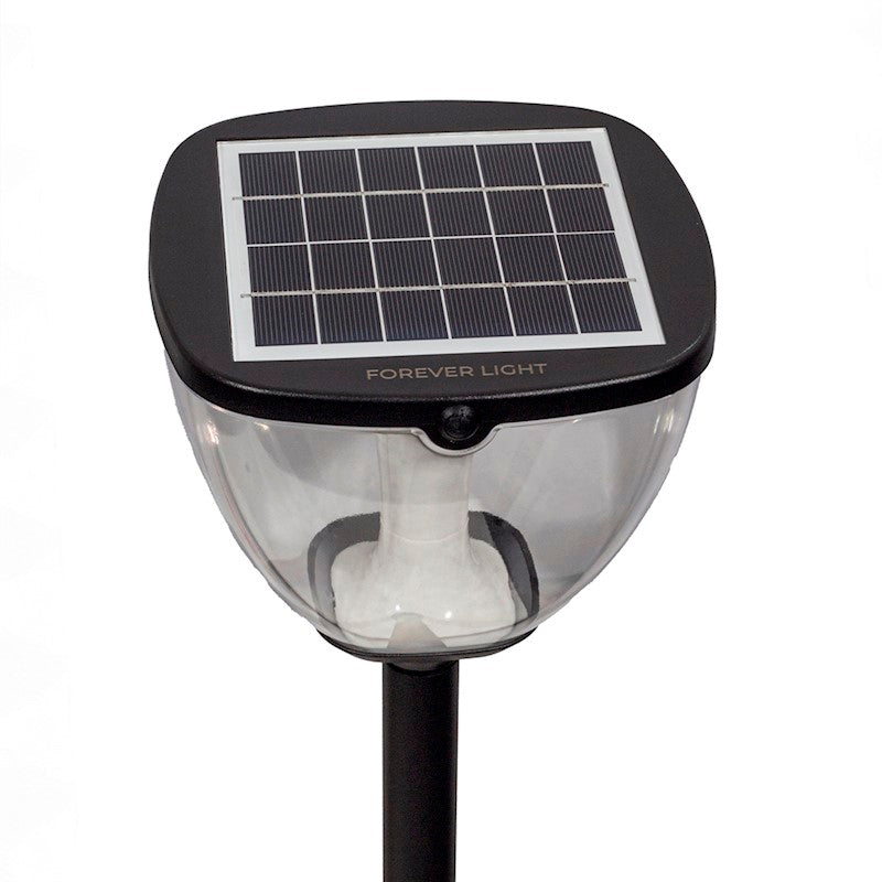 SUNARI Solar Lamp LED FLS-98 MODERN Post 3000K+6000K 2200mAh LiFePO4 + PIR