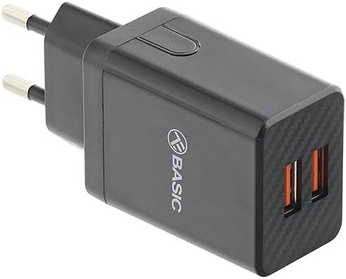 Tellur Basic HC204 Wall Charger, 2xUSB, 2.4A