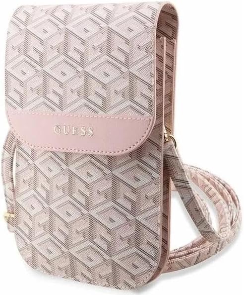 Guess GCube Stripe Sock & Pouch - Pink