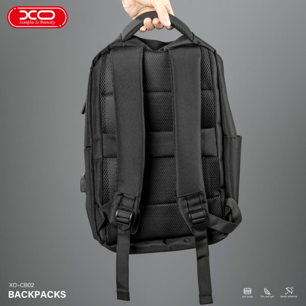 XO Laptop backpack CB02 15.6” Black