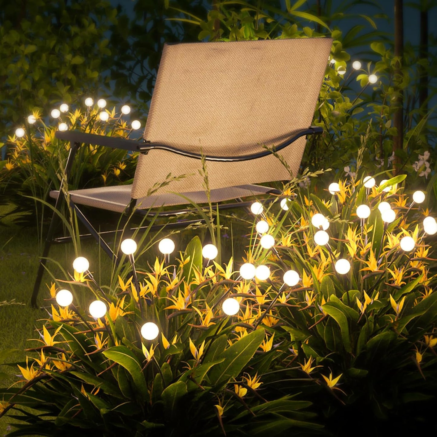 SUNARI Solar Lamp LED FLS-87 solar fireflies x6 3000K 600mAh Li-Ion Forever Light