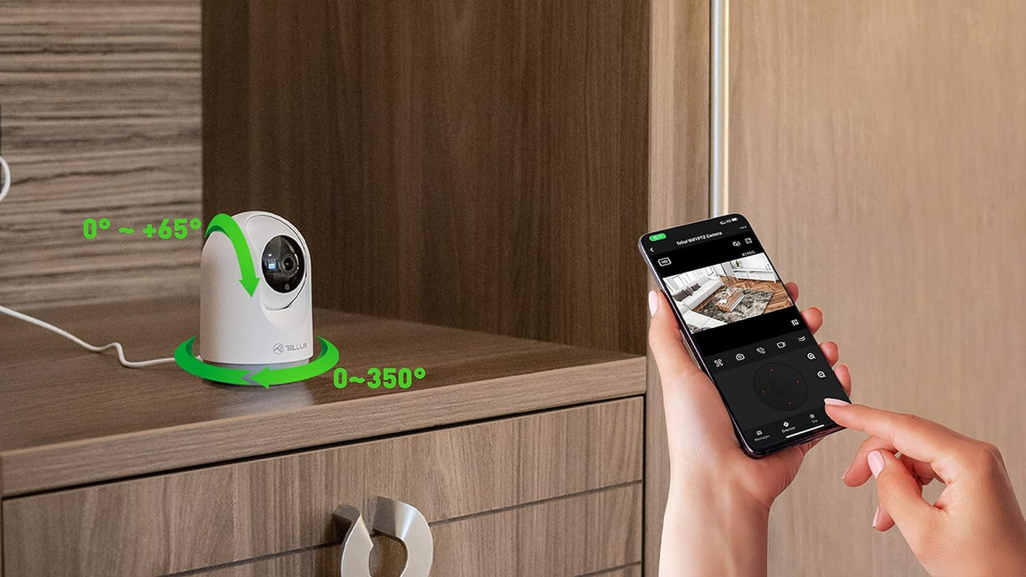 Tellur Smart WiFi Indoor Camera, 3MP