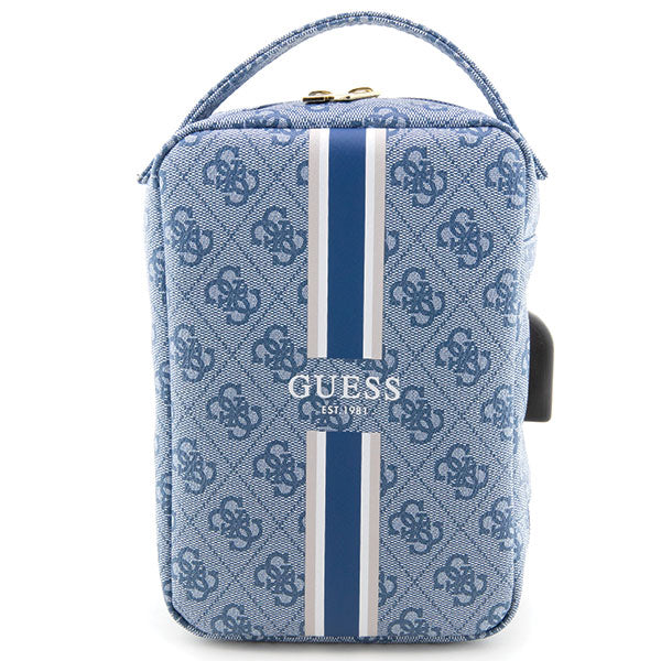Guess Bag Organizer blue/blue 4G Printed Stripes