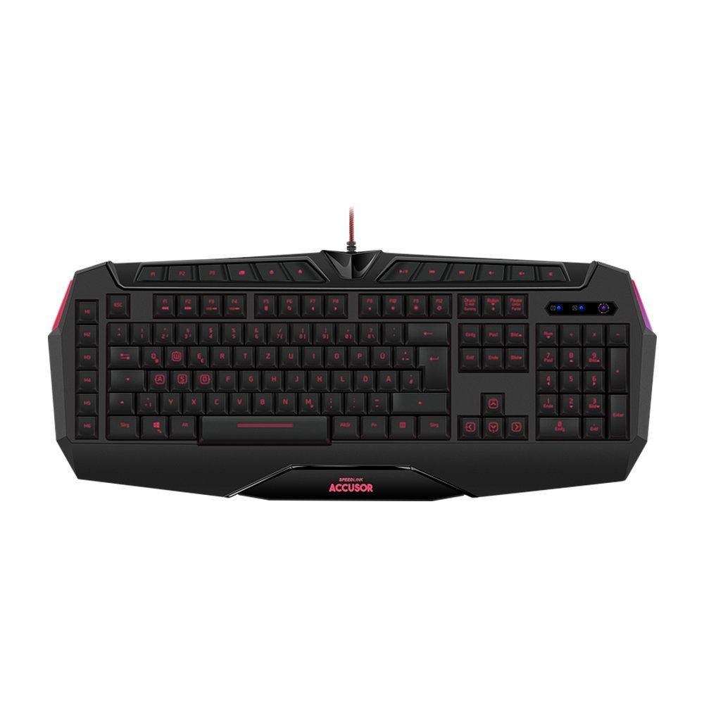 Gaming Corded Keyboard SPEEDLINK Accusor SL-670005-BK