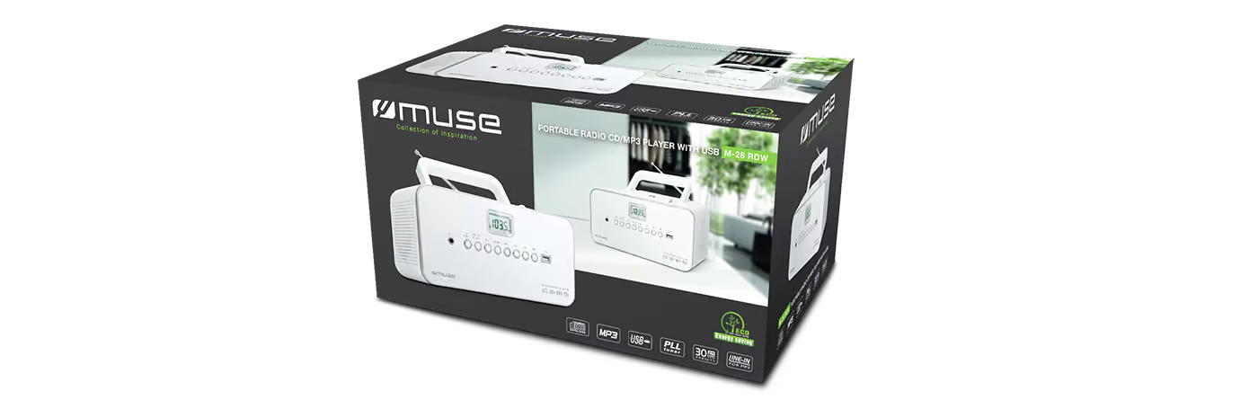 MUSE Ραδιόφωνο M-28 RDW