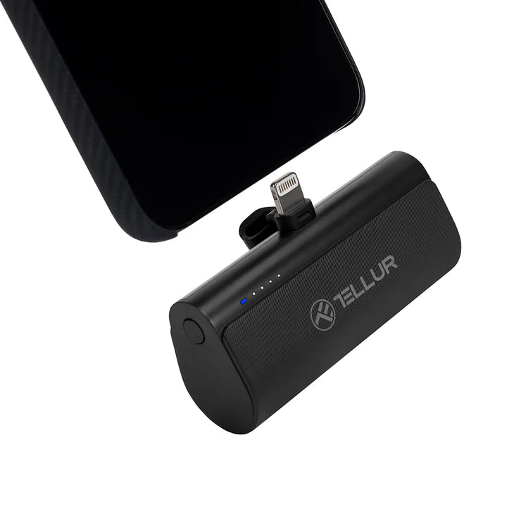Tellur PD203 Powerbank 5000mAh, QC3.0 18W + PD20W, Lightning, Black