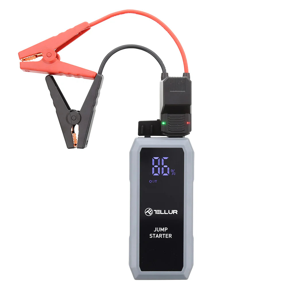 Portable Car Jump Starter, 1500A, power bank, 16800mAh, LED light