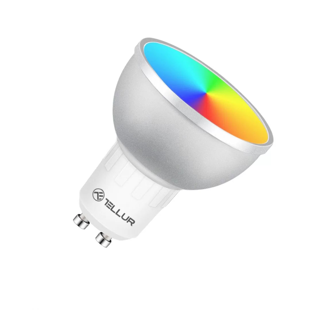 Tellur Smart WiFi LED Smart Bulb GU10, 5W, white/warm/RGB
