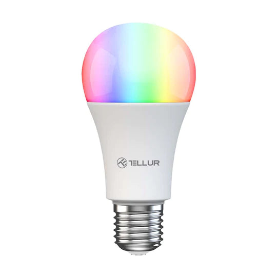 Tellur Smart WiFi Bulb E27, 10W, white/warm/RGB