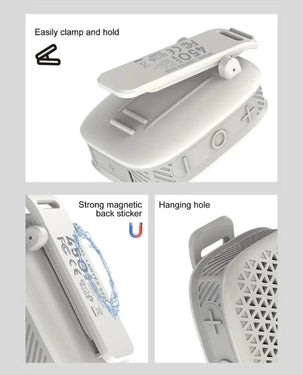 Lenyes Portable Small Speaker S232 - White