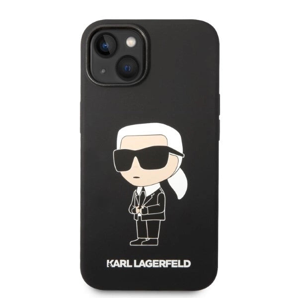 Karl Lagerfeld Hardcase MagSafe for iPhone 14 Plus - Black