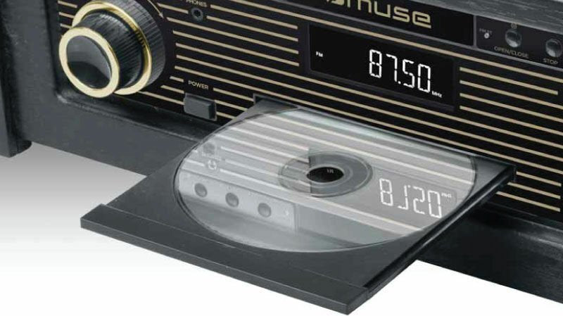 Muse MT-115W Πικάπ με Προενίσχυση και Ενσωματωμένα Ηχεία