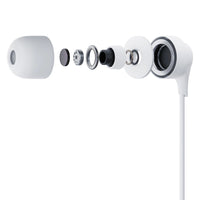 3mk Wired Earphones USB-C (White)