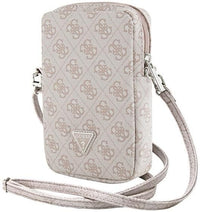 Guess Mobile Phone Case GUWBZP4GFTSP Pink Zip 4G Triangle