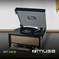Muse Vintage Turntable MT-110 B CD Micro System
