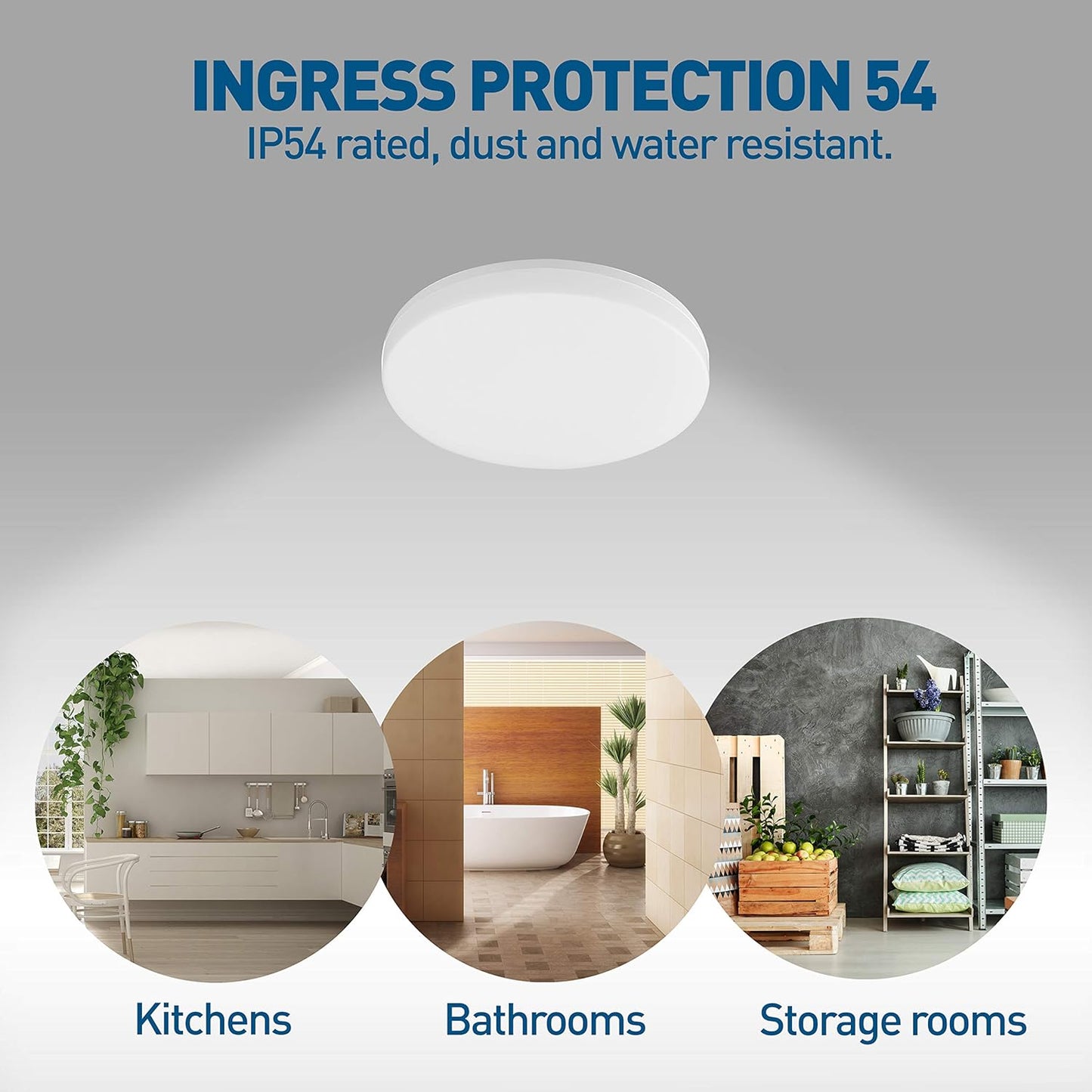 Tellur Smart WiFi LED Ceiling Light, 24W