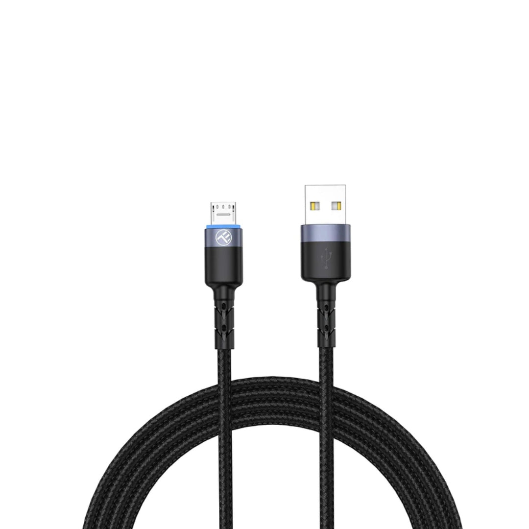 Tellur Data Cable USB to Micro USB with LED light, 1.2m