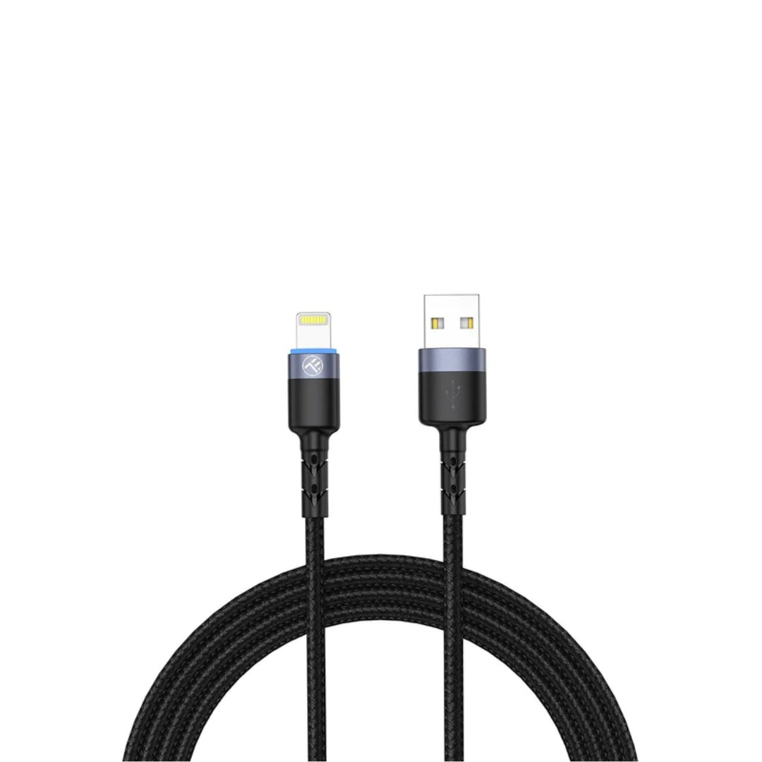 Tellur Data Cable USB to Type-C with LED light, 3A, 1.2m