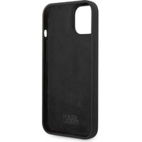 Karl Lagerfeld Liquid Silicone Case iPhone 14 Plus - Black