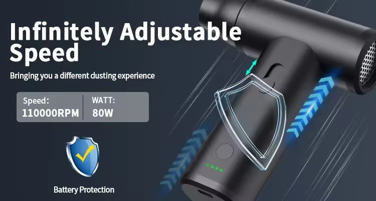 Rechargeable Mini Turbo Jet - Air Duster