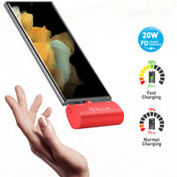 Tellur PD202 Powerbank, 5000mAh, QC3.0 18W + PD20W, USB-C, RED