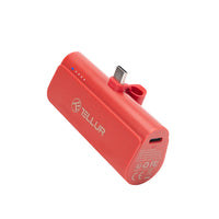 Tellur PD202 Powerbank, 5000mAh, QC3.0 18W + PD20W, USB-C, RED