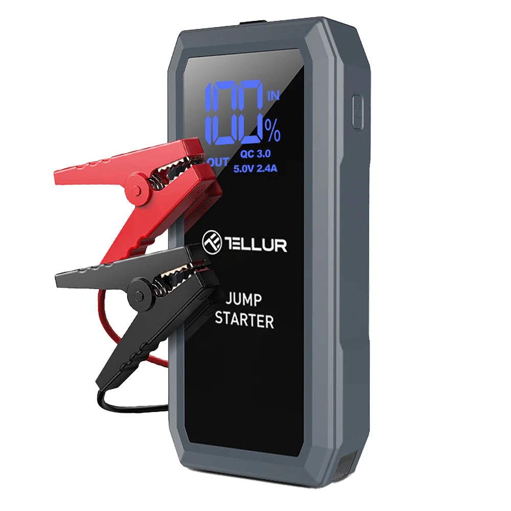 Portable Car Jump Starter, 1500A, power bank, 16800mAh, LED light