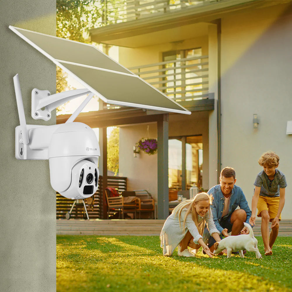 Tellur Smart WiFi Solar Camera, P&T, 3MP