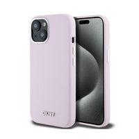 DKNY Liquid Silicone case for iPhone 15 - Pink