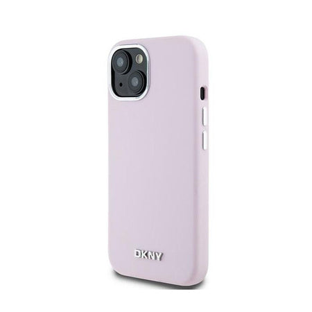 DKNY Liquid Silicone case for iPhone 15 - Pink