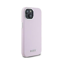 DKNY Liquid Silicone case for iPhone 15 - Pink
