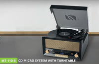 MT-110 B CD Micro System with Turntable