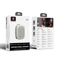 Lenyes Portable Small Speaker S232 - White